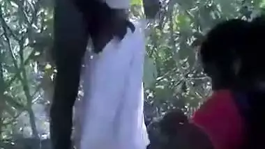 Sexy village aunty fucked by old land lord in farm land