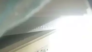 Mom wearing bra after showing her big boobs