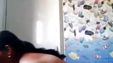 Big ass South Indian aunty stripping saree viral nude