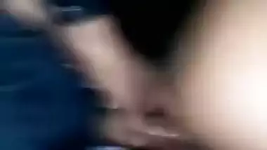 Wife romance and sex with husband with video call to lover